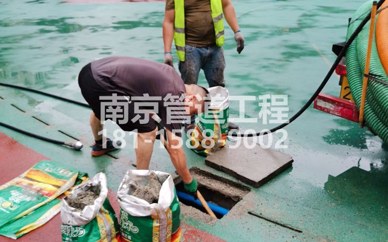 218孟北村管道清淤