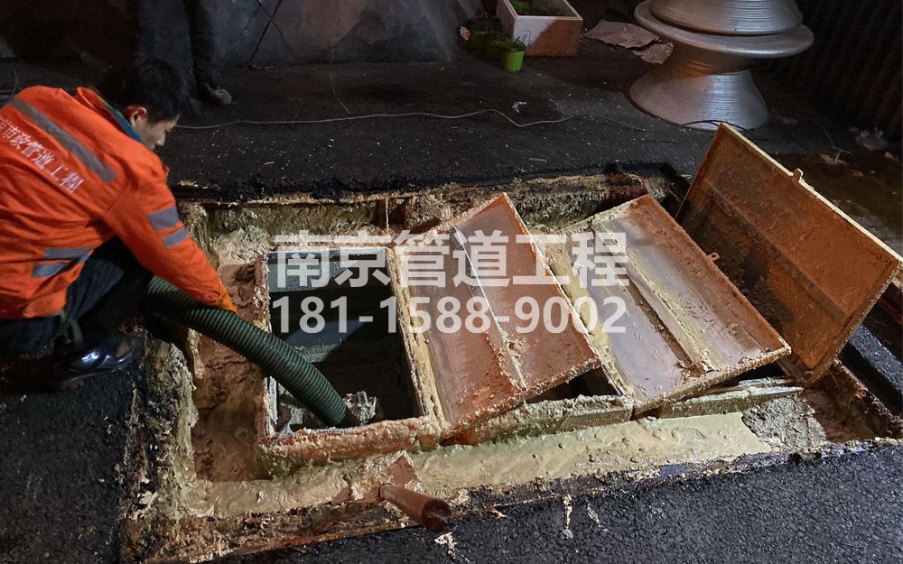 276孟北村饭店隔油池清理